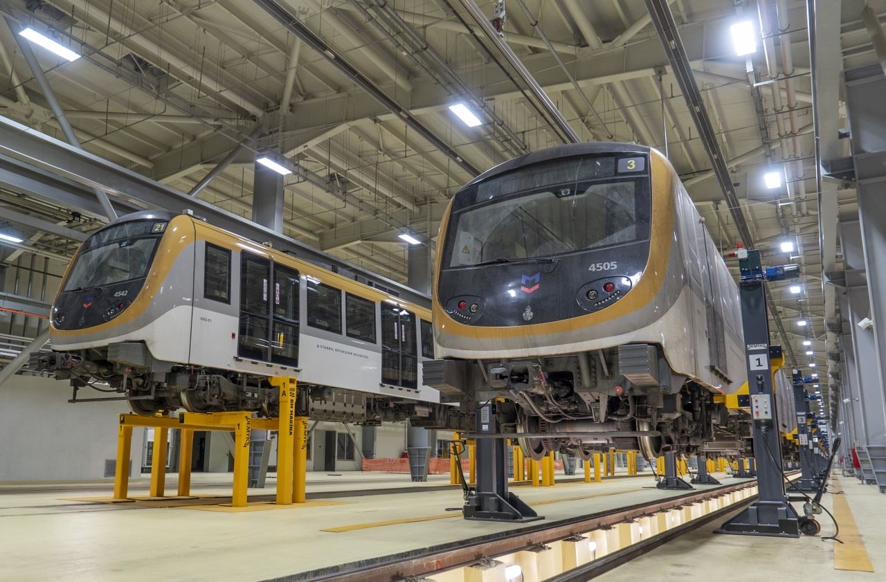 Metro İstanbul M5 Hattı Tren Kaldırma Sistemleri