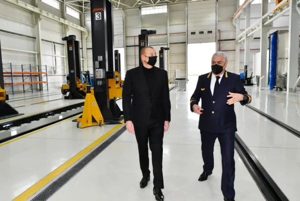 Azerbaycan Demir Yolları BM Makina DEMYKS ürünlerini tesisinde kullanıyor