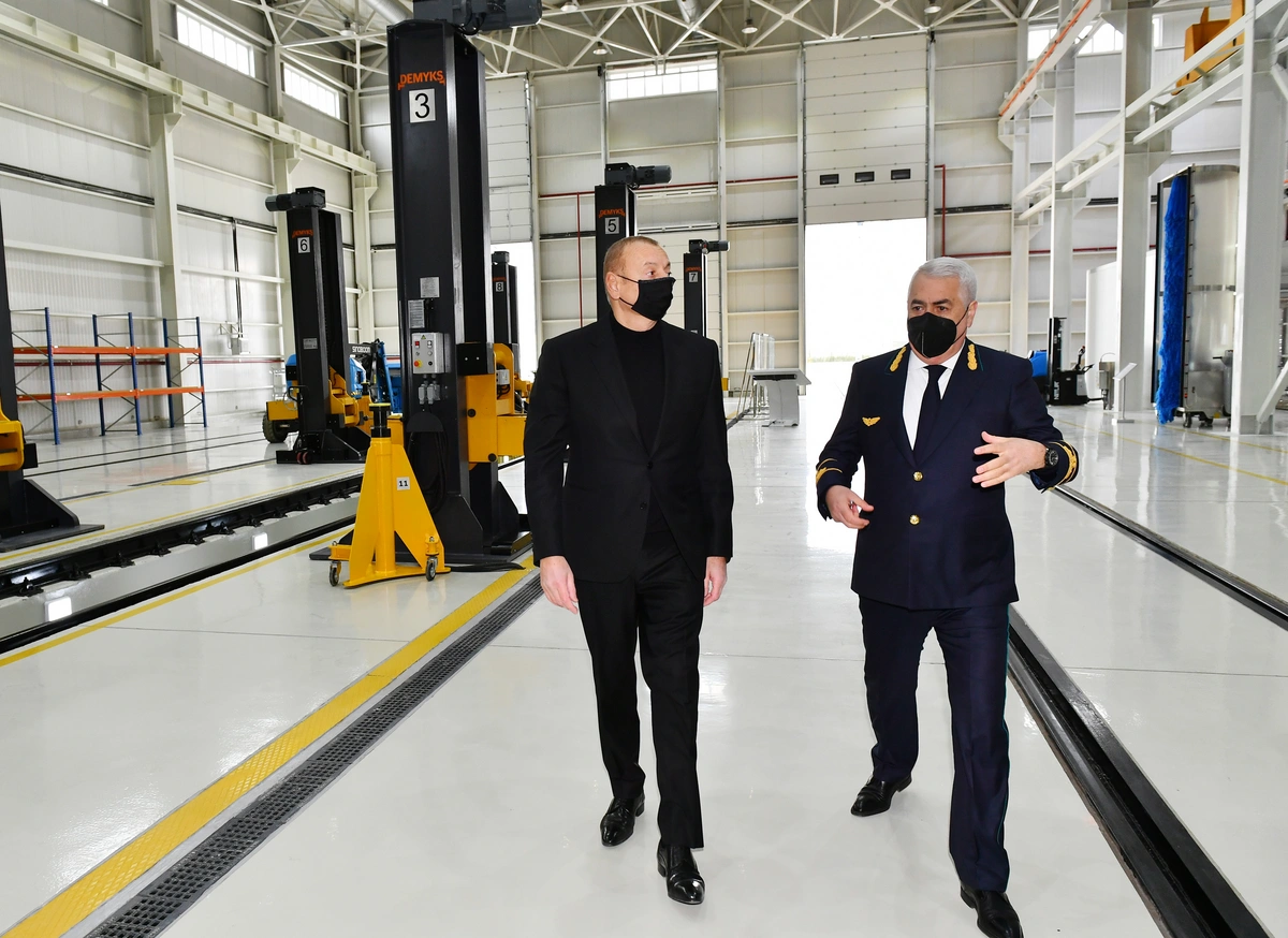 Azerbaycan Demir Yolları BM Makina DEMYKS ürünlerini tesisinde kullanıyor