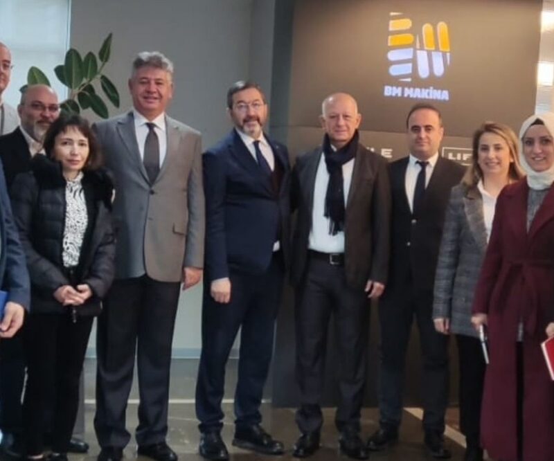 Gebze teknik Universitesi BM Makina Ziyareti