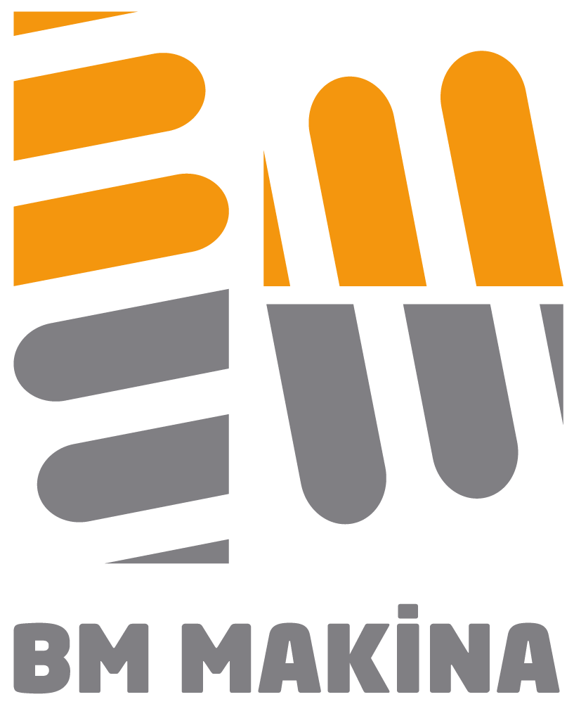 BM Makina Ana Logo Dikey