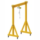 BM Makina BKB ALUBKB mobil portal vinç - taşınabilir çelik ve alüminyum profil hafif kreyn sistemi