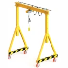 BM Makina BKB ALUBKB mobil portal vinç - taşınabilir çelik ve alüminyum profil hafif kreyn sistemi