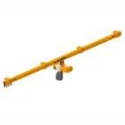 BKB / ALUBKB monoray vinç - kavisli hat konfigürasyonu ve LIFTKET vinç entegrasyonu