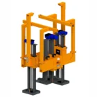 DEMYKS zemin altı kriko 4'lü set ile metro vagonu senkron kaldırma operasyonu