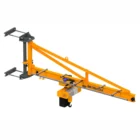 BM Makina BKB duvar pergel vinç sistemi - duvara montajlı çelik profil hafif kreyn