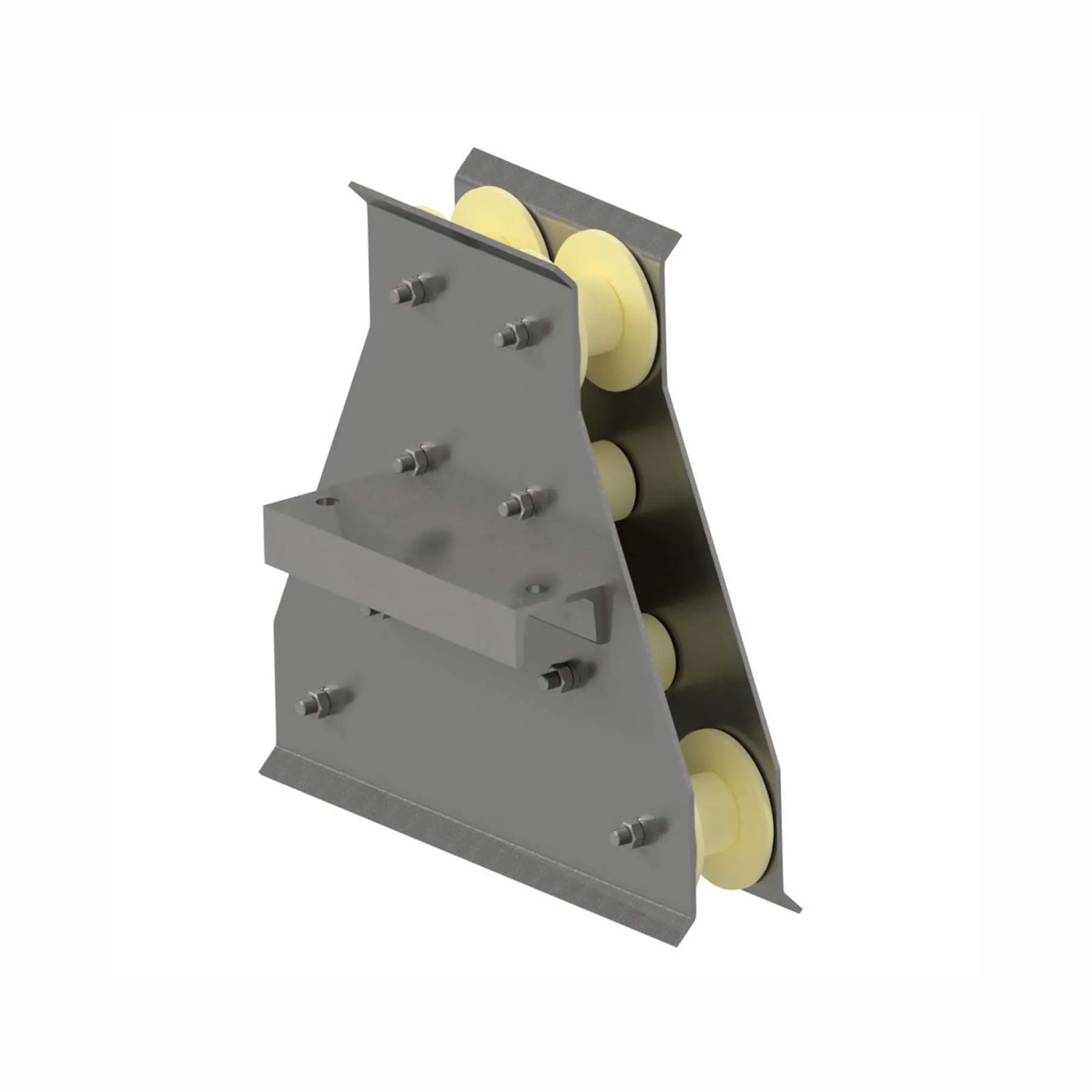 KATO kablo kılavuzu tambur üzerinde montajlı uygulama görseli - düzenli sıralı sarım