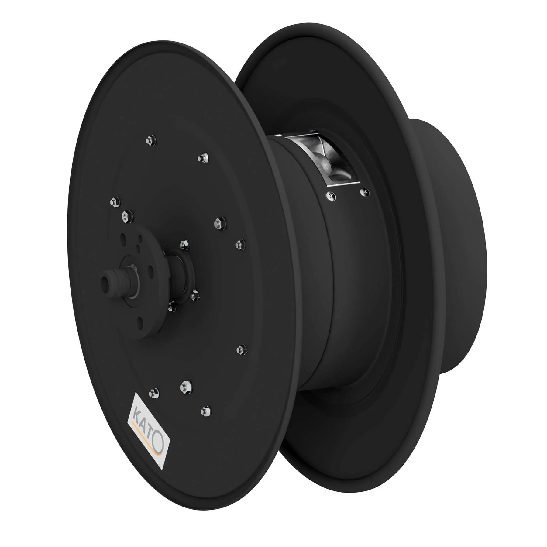 BM Makina KATO YKT yaylı kablo toplama tamburu - yay tahrikli otomatik kablo sarıcı