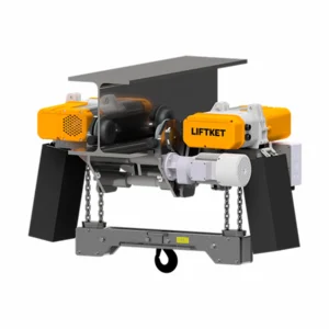 BM Makina LIFTKET alçak tavan vinci - düşük tavanlı alanlarda maksimum kaldırma yüksekliği sağlayan elektrikli zincirli vinç