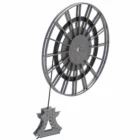 KATO kablo kılavuzu makaralı başlık ve traversing mekanizması detay