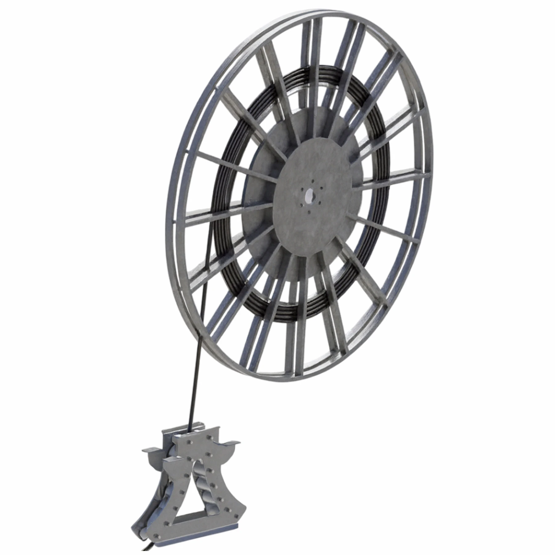 KATO kablo kılavuzu makaralı başlık ve traversing mekanizması detay