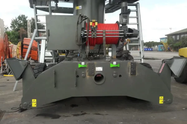 KATO MKT sarım mekanizması (level wind) kablo kılavuz kolu detay - sıralı düzenli sarım