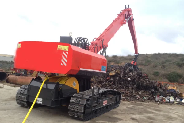 BM Makina KATO MKT geniş sarım kablo toplama tamburu – hareketli sistemler için motorlu tambur