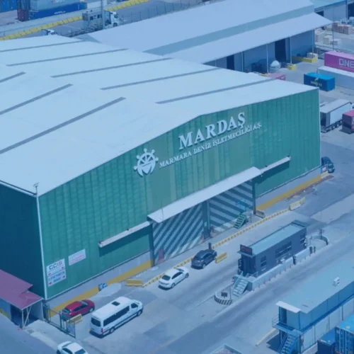 BM Makina Mardas Limaninda Dizelden Elektrikli RTGye Gecis Projesi