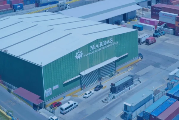 BM Makina Mardas Limaninda Dizelden Elektrikli RTGye Gecis Projesi