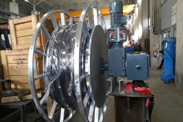 BM Makina Ürünler-8 Geniş sarım kablo toplama tamburu