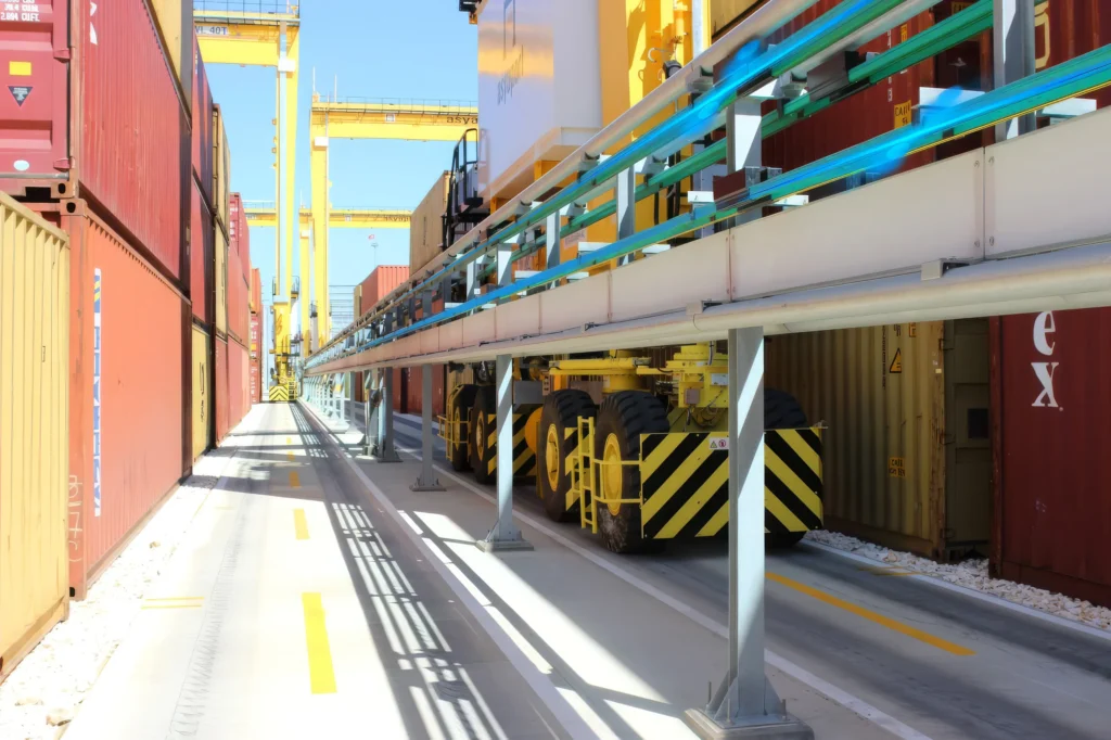 BM Makina Asyaport Konteyner Limanı eRTG Projesi